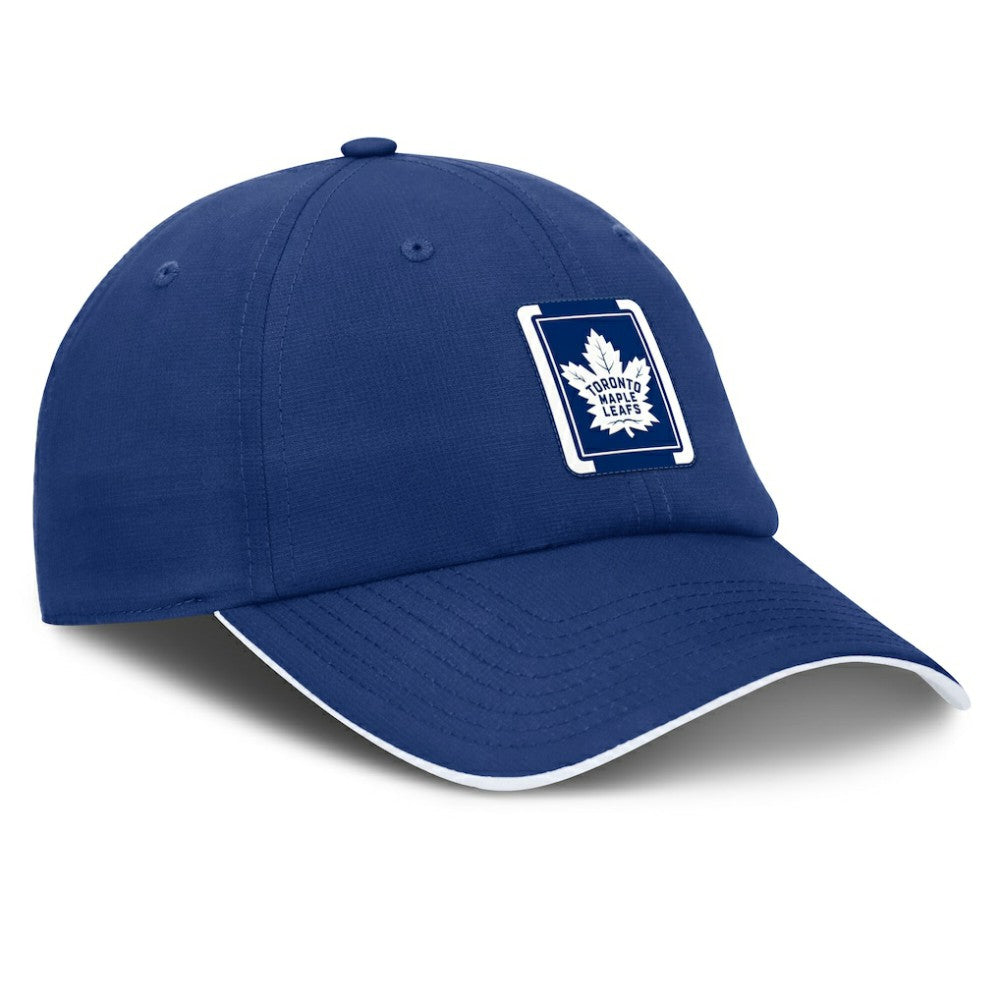 Toronto Maple Leafs Fanatics Authentic Pro Ripstop Adjustable Hat - Blue/White - NHL 200897714