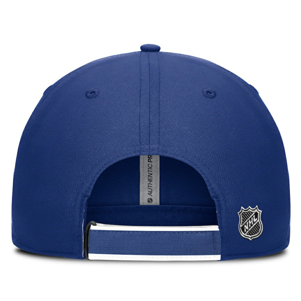 Toronto Maple Leafs Fanatics Authentic Pro Ripstop Adjustable Hat - Blue/White - NHL 200897714