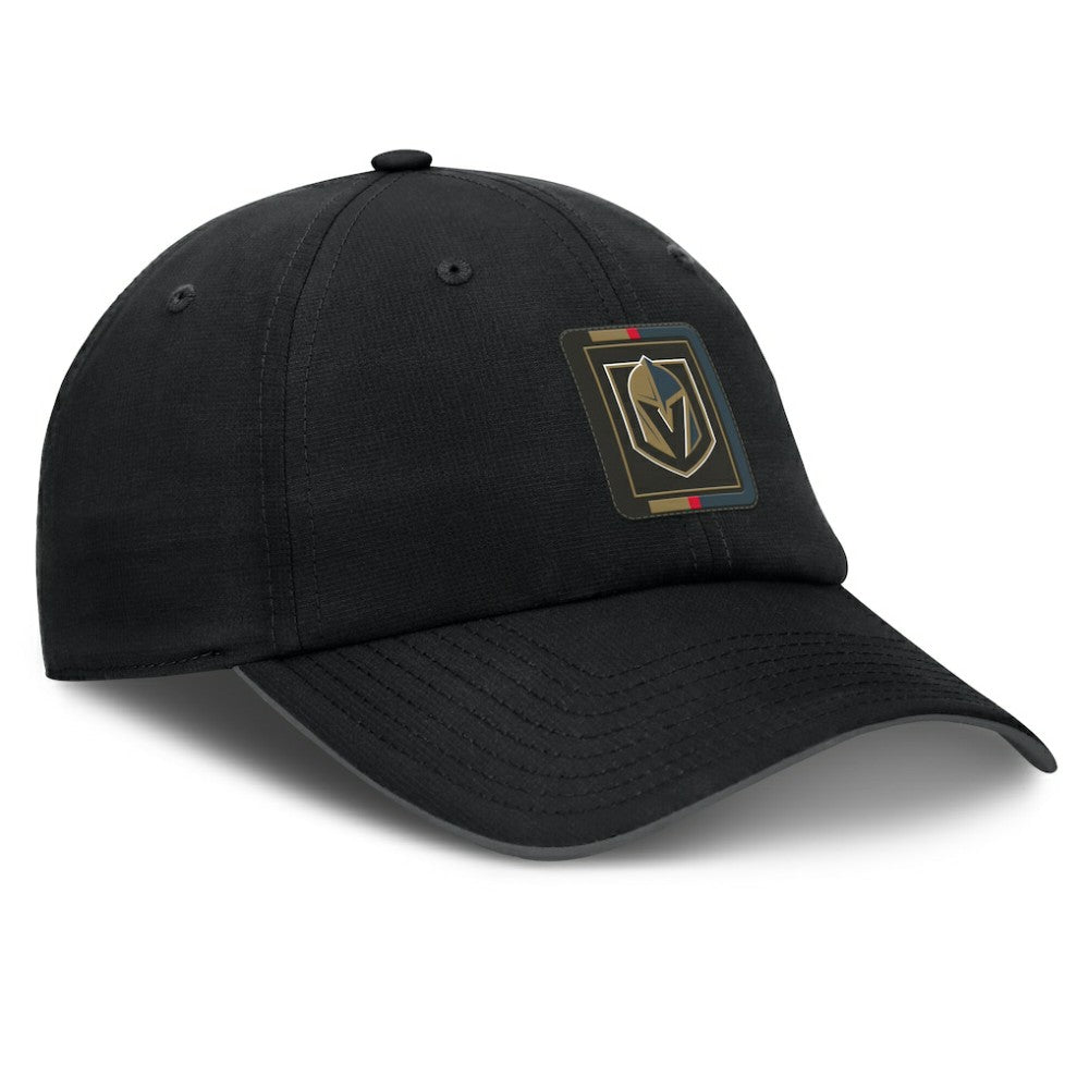 Vegas Golden Knights Fanatics Authentic Pro Ripstop Adjustable Hat - Gray/Black - NHL 200897716