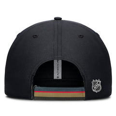 Vegas Golden Knights Fanatics Authentic Pro Ripstop Adjustable Hat - Gray/Black - NHL 200897716