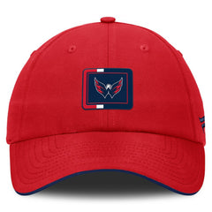 Washington Capitals Fanatics Authentic Pro Ripstop Adjustable Hat - Red/Navy - NHL 200897717