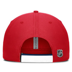 Washington Capitals Fanatics Authentic Pro Ripstop Adjustable Hat - Red/Navy - NHL 200897717