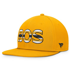 Boston Bruins Fanatics Authentic Pro Team Rink Snapback Hat - Gold - NHL 200897727