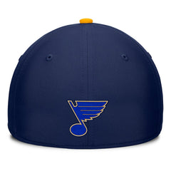 St. Louis Blues Fanatics Authentic Pro Rink Team Code Flex Hat - Navy/Gold - NHL 200897755