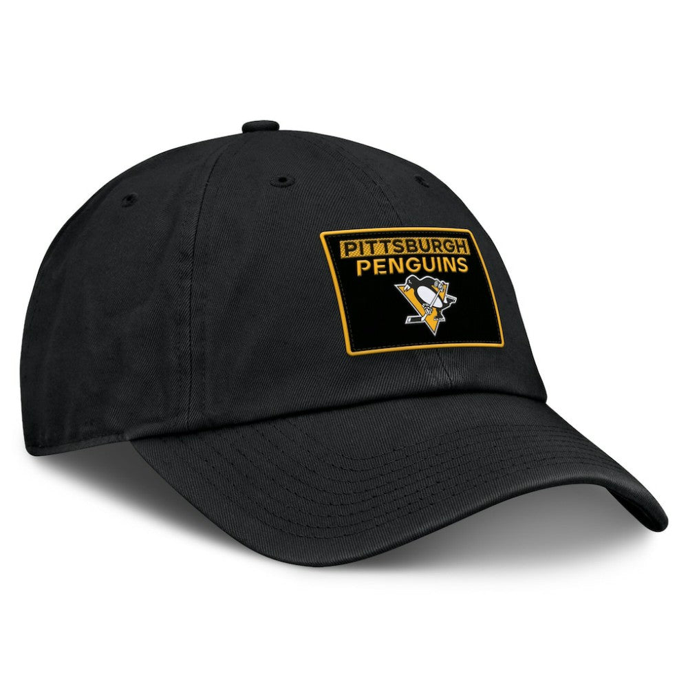 Pittsburgh Penguins Fanatics Women's Authentic Pro Rink Adjustable Hat - Black - NHL 200897961