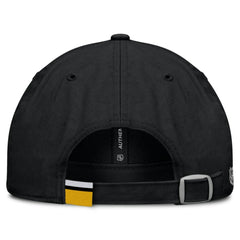 Pittsburgh Penguins Fanatics Women's Authentic Pro Rink Adjustable Hat - Black - NHL 200897961