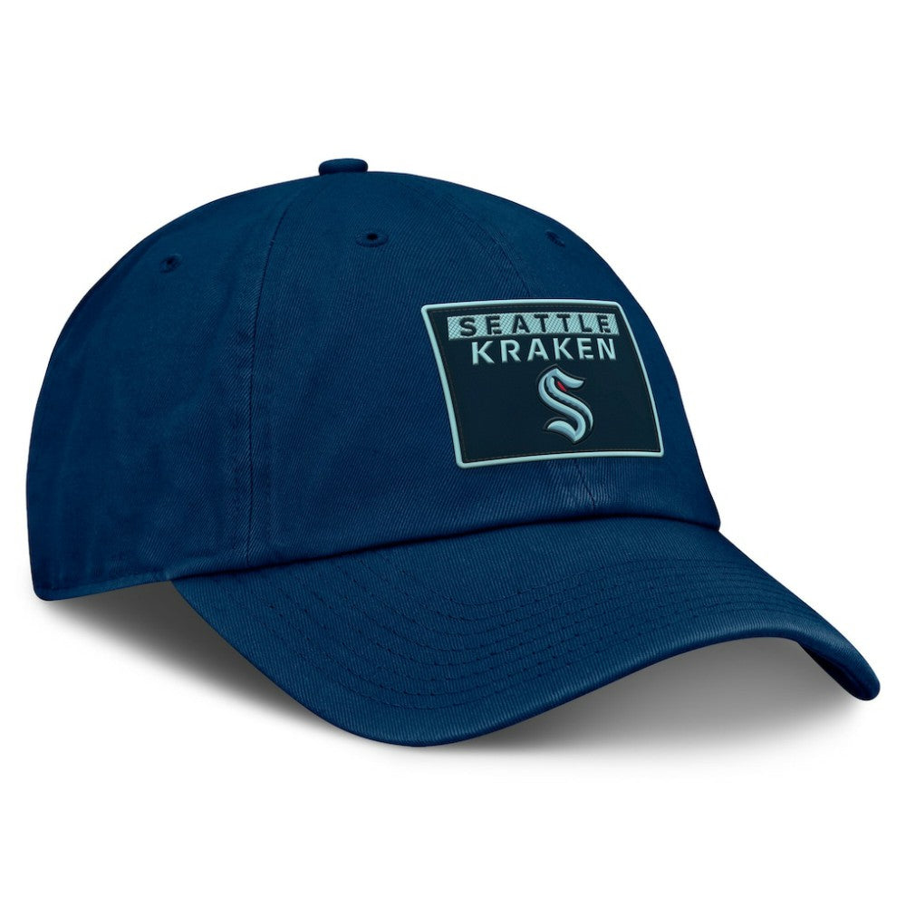 Seattle Kraken Fanatics Women's Authentic Pro Rink Adjustable Hat - Deep Sea Blue - NHL 200897963