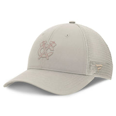 Chicago Blackhawks Fanatics Women's Authentic Pro Road Trucker Adjustable Hat - Tan - NHL 200897999