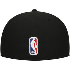 Philadelphia 76ers Blackout Shadow Logo 59FIFTY Fitted Hat Black | New Era online