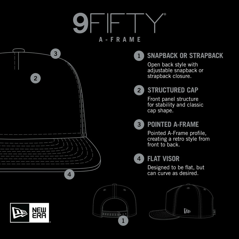 Phoenix Suns Puff Print Team Code A-Frame 9FIFTY Trucker Snapback Hat Purple | New Era Near Me