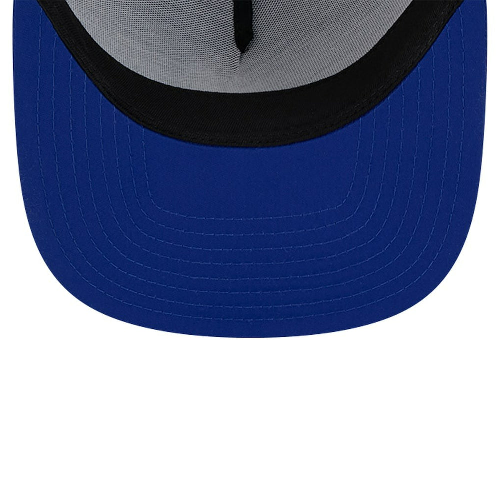 Philadelphia 76ers Puff Print Team Code A-Frame 9FIFTY Trucker Snapback Hat Royal | New Era outlet