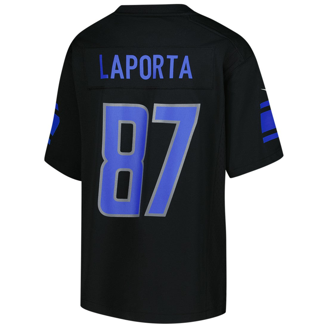 Nike Sam LaPorta Detroit Lions Youth Game Jersey Black