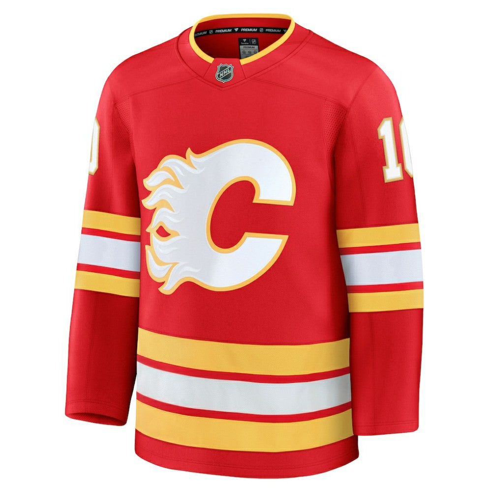 Jonathan Huberdeau Calgary Flames Fanatics Home Premium Jersey - Red - NHL 200899029