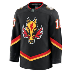 Jonathan Huberdeau Calgary Flames Fanatics Alternate Premium Jersey - Black - NHL 200899034