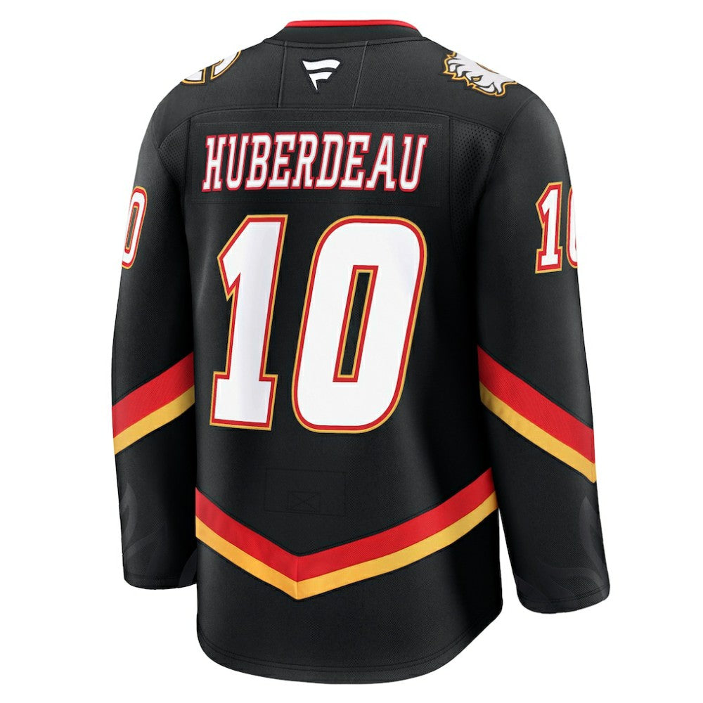 Jonathan Huberdeau Calgary Flames Fanatics Alternate Premium Jersey - Black - NHL 200899034