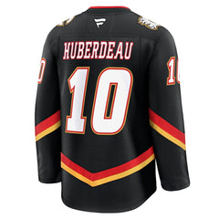 Jonathan Huberdeau Calgary Flames Fanatics Alternate Premium Jersey - Black - NHL 200899034