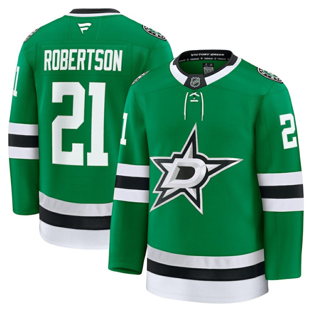 Jason Robertson Dallas Stars Fanatics Home Premium Jersey - Kelly Green - NHL 200899036