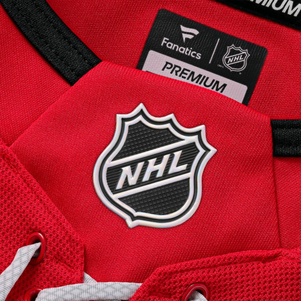 Sebastian Aho Carolina Hurricanes Fanatics Alternate Premium Jersey - Red - NHL 200899037
