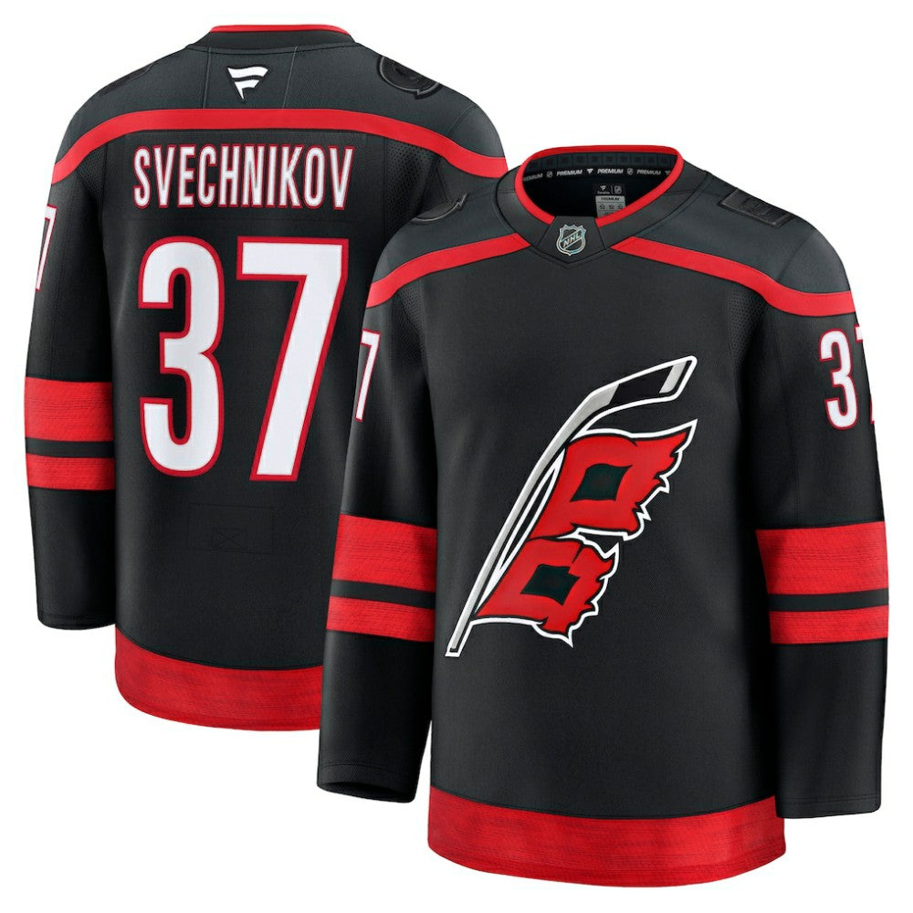 Andrei Svechnikov Carolina Hurricanes Fanatics Home Premium Jersey - Black - NHL 200899042