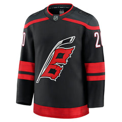 Sebastian Aho Carolina Hurricanes Fanatics Home Premium Jersey - Black - NHL 200899047