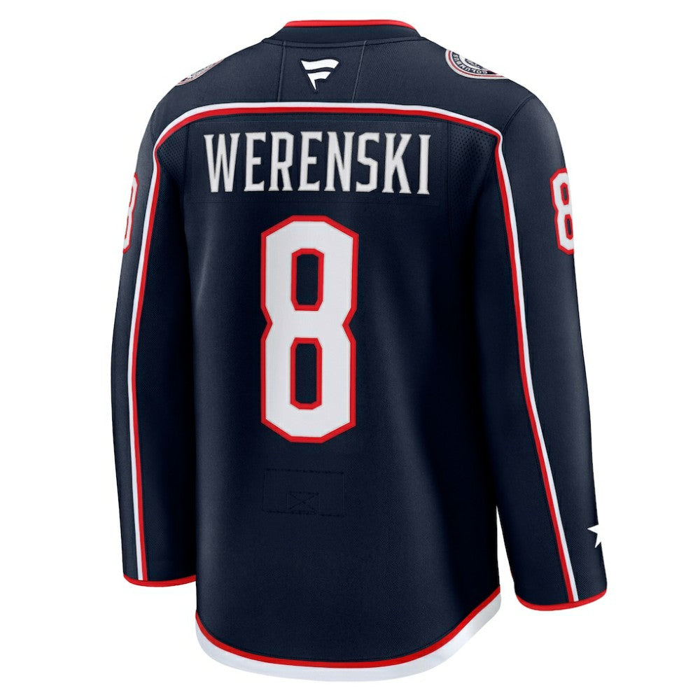 Zach Werenski Columbus Blue Jackets Fanatics Home Premium Jersey - Navy - NHL 200899055