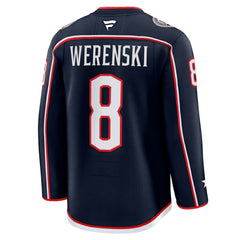 Zach Werenski Columbus Blue Jackets Fanatics Home Premium Jersey - Navy - NHL 200899055