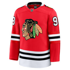 Connor Bedard Chicago Blackhawks Fanatics Home Premium Jersey - Red - NHL 200899062