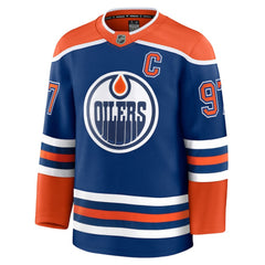 Connor McDavid Edmonton Oilers Fanatics Home Premium Jersey - Royal - NHL 200899080
