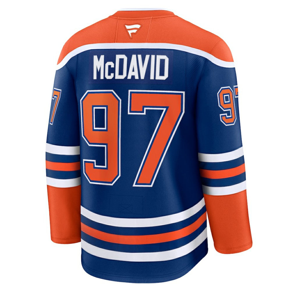 Connor McDavid Edmonton Oilers Fanatics Home Premium Jersey - Royal - NHL 200899080