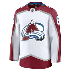 Cale Makar Colorado Avalanche Fanatics Away Premium Jersey - White - NHL 200899089