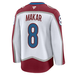 Cale Makar Colorado Avalanche Fanatics Away Premium Jersey - White - NHL 200899089