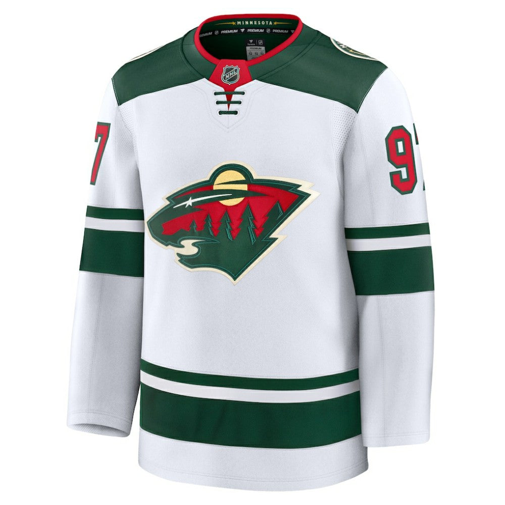 Kirill Kaprizov Minnesota Wild Fanatics Away Premium Jersey - White - NHL 200899092