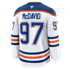 Connor McDavid Edmonton Oilers Fanatics Away Premium Jersey - White - NHL 200899105