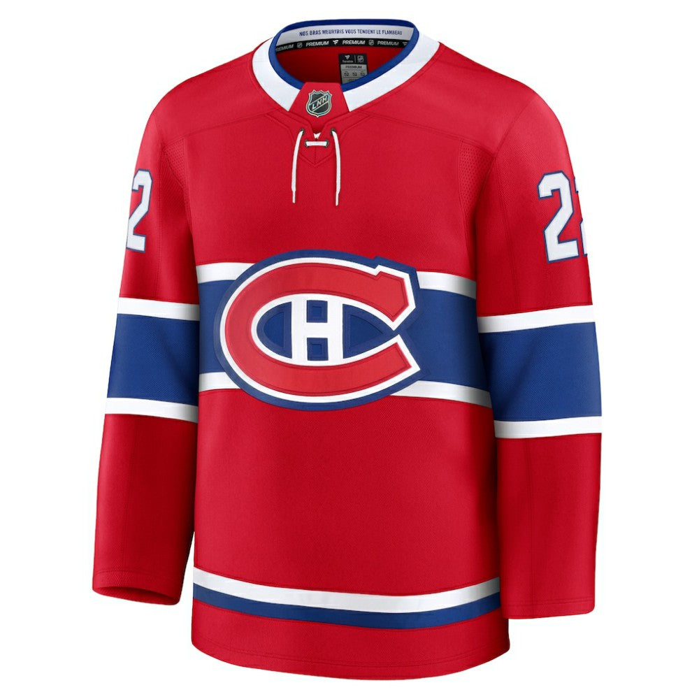 Cole Caufield Montreal Canadiens Fanatics Home Premium Jersey - Red - NHL 200899128