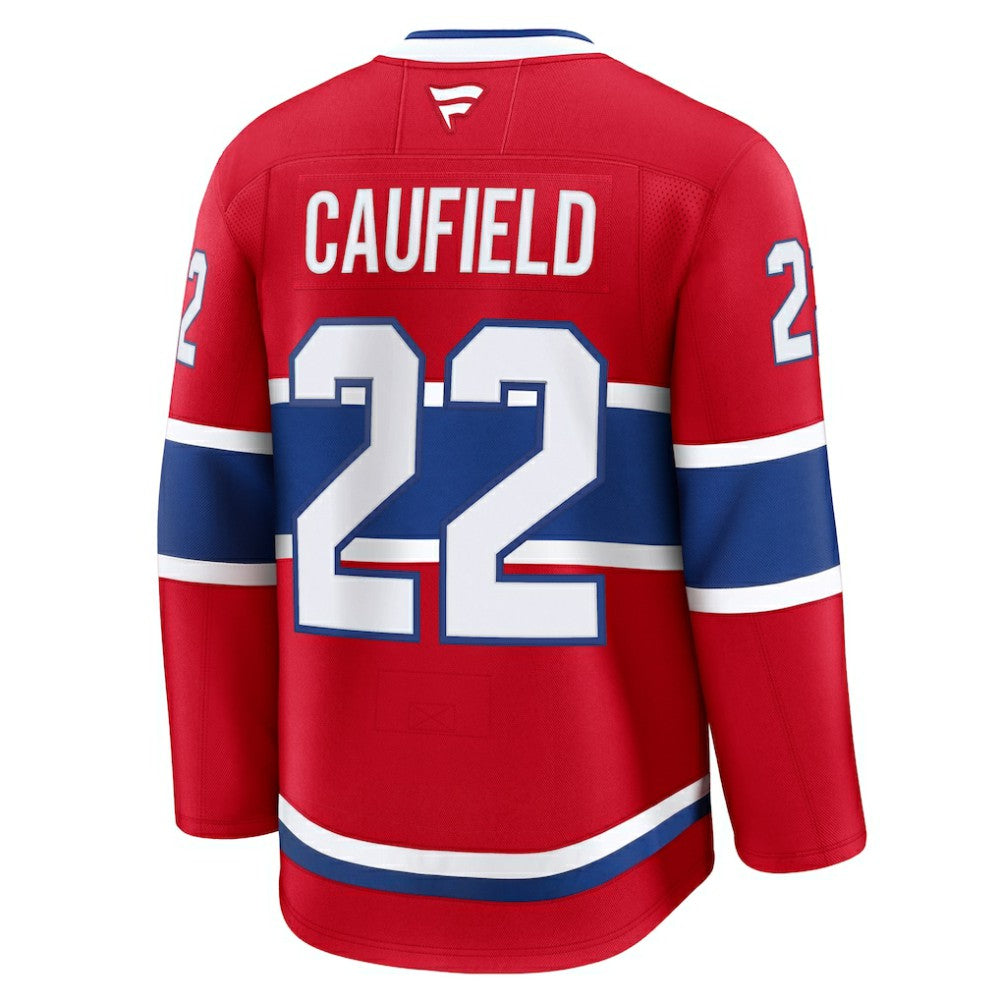 Cole Caufield Montreal Canadiens Fanatics Home Premium Jersey - Red - NHL 200899128