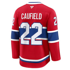 Cole Caufield Montreal Canadiens Fanatics Home Premium Jersey - Red - NHL 200899128