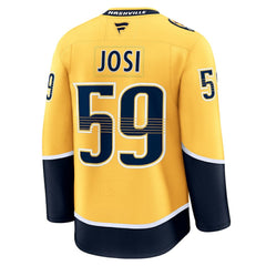 Roman Josi Nashville Predators Fanatics Home Premium Jersey - Yellow - NHL 200899143