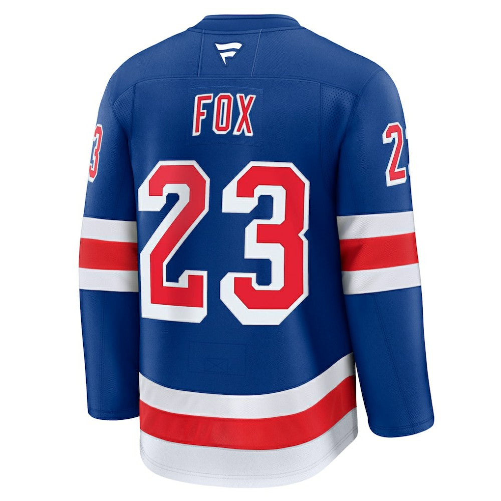 Adam Fox New York Rangers Fanatics Home Premium Jersey - Blue - NHL 200899156