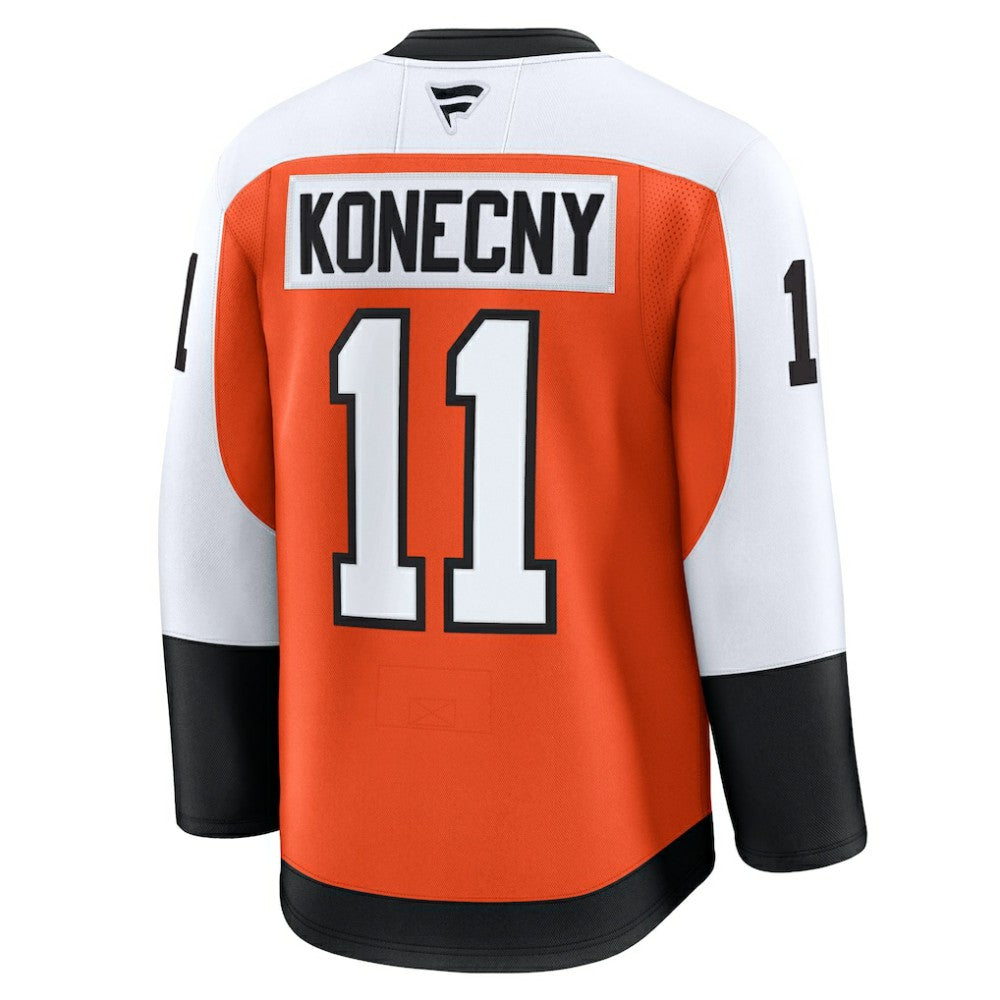 Travis Konecny Philadelphia Flyers Fanatics Home Premium Jersey - Burnt Orange - NHL 200899166