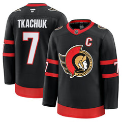 Brady Tkachuk Ottawa Senators Fanatics Home Premium Jersey - Black - NHL 200899177