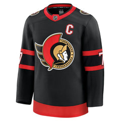 Brady Tkachuk Ottawa Senators Fanatics Home Premium Jersey - Black - NHL 200899177