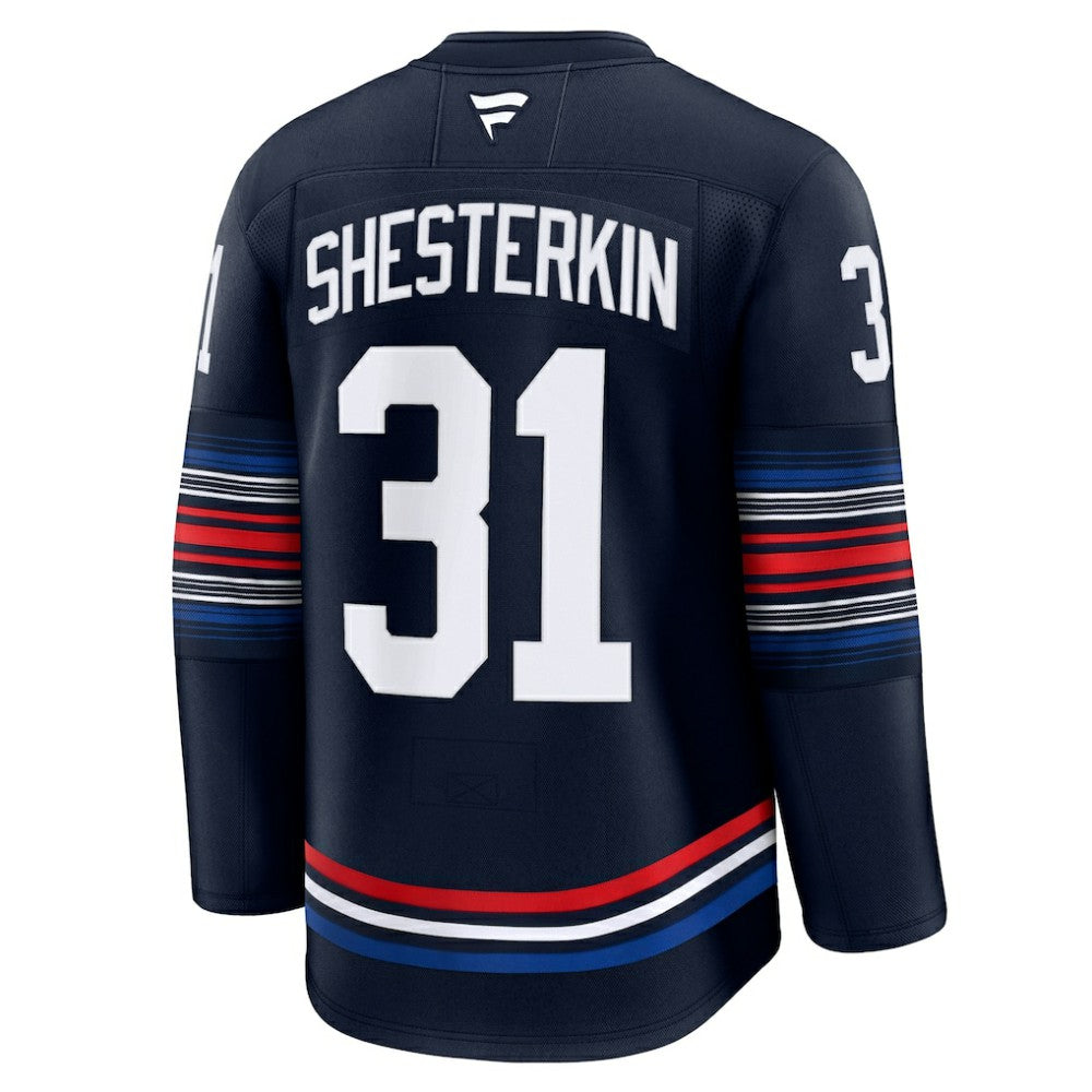Igor Shesterkin New York Rangers Fanatics Alternate Premium Jersey - Navy - NHL 200899180