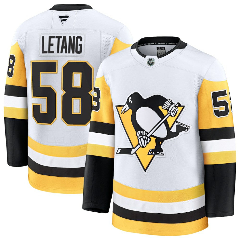 Kris Letang Pittsburgh Penguins Fanatics Premium Jersey - White - NHL 200899187
