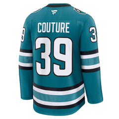 Logan Couture San Jose Sharks Fanatics Home Premium Jersey - Teal - NHL 200899196