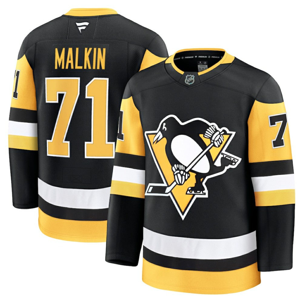 Evgeni Malkin Pittsburgh Penguins Fanatics Home Premium Jersey - Black - NHL 200899202