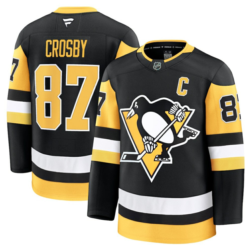 Sidney Crosby Pittsburgh Penguins Fanatics Home Premium Jersey - Black - NHL 200899211