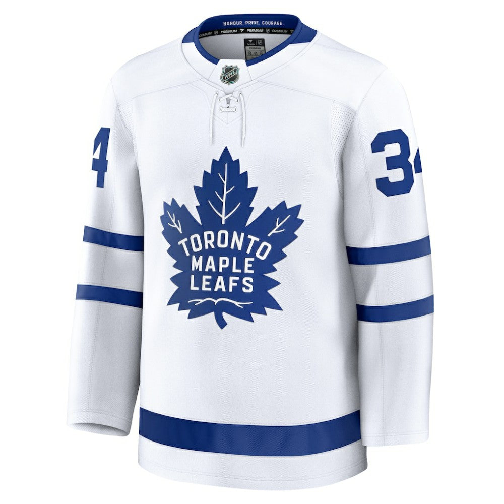 Auston Matthews Toronto Maple Leafs Fanatics Away Premium Jersey - White - NHL 200899233