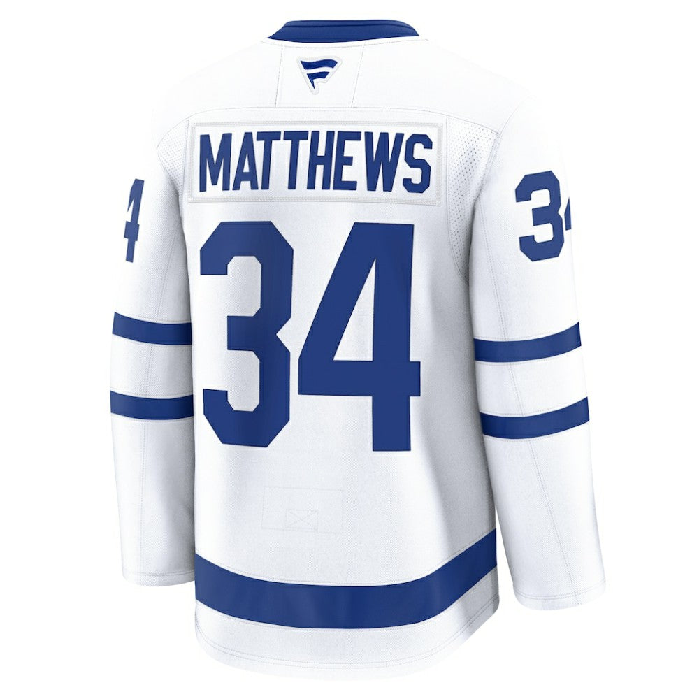 Auston Matthews Toronto Maple Leafs Fanatics Away Premium Jersey - White - NHL 200899233