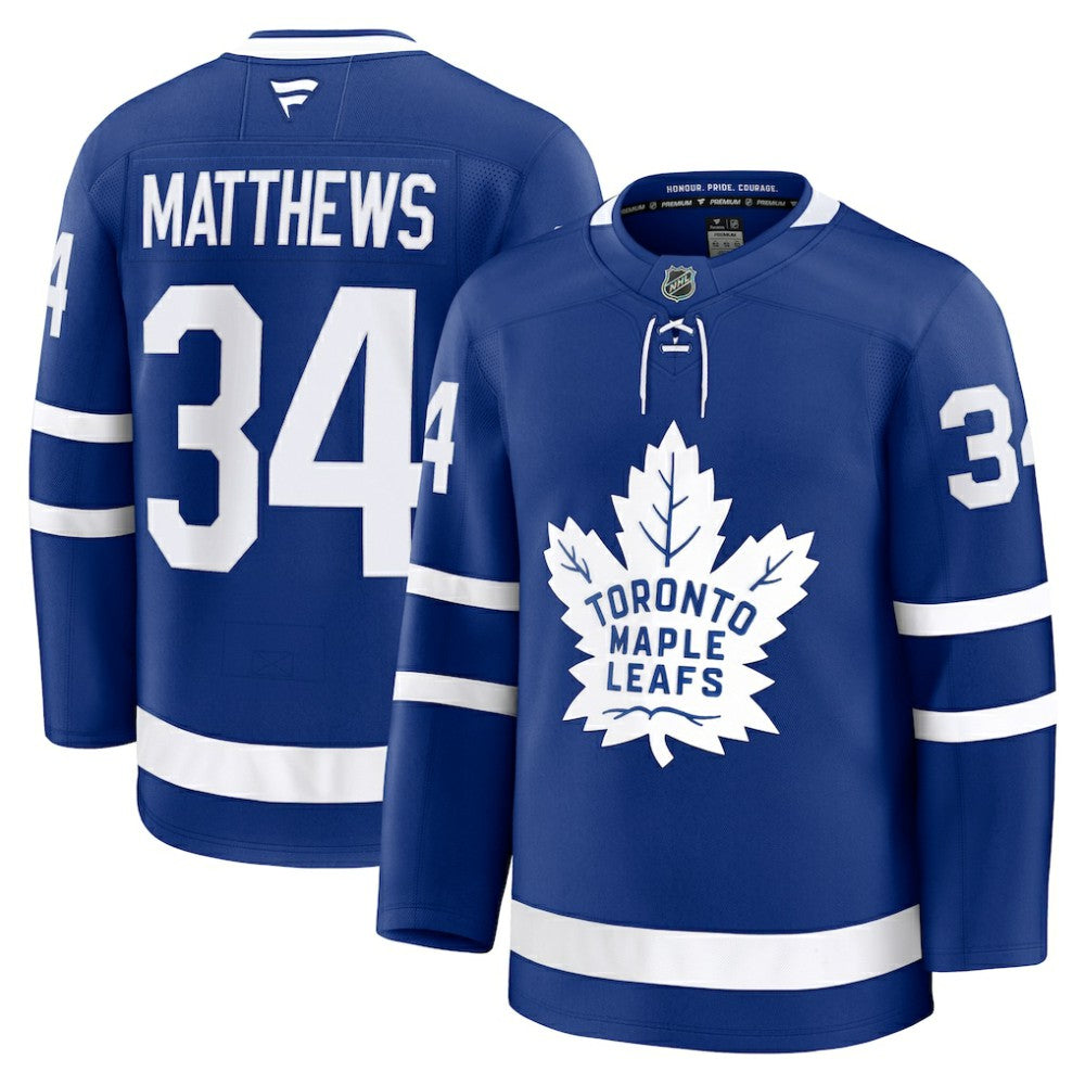 Auston Matthews Toronto Maple Leafs Fanatics Home Premium Jersey - Blue - NHL 200899241