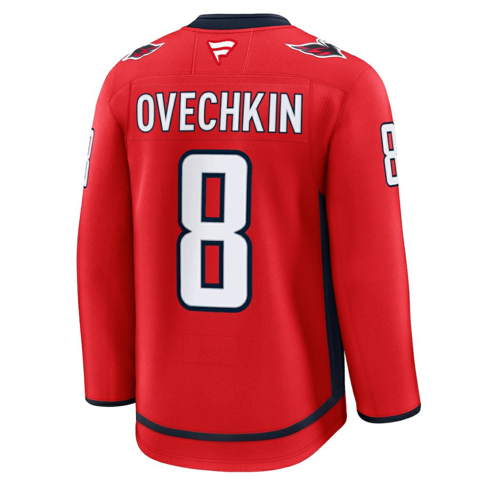 Alexander Ovechkin Washington Capitals Fanatics Home Premium Jersey - Red - NHL 200899259